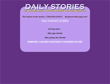 Tablet Screenshot of daily-stories.com